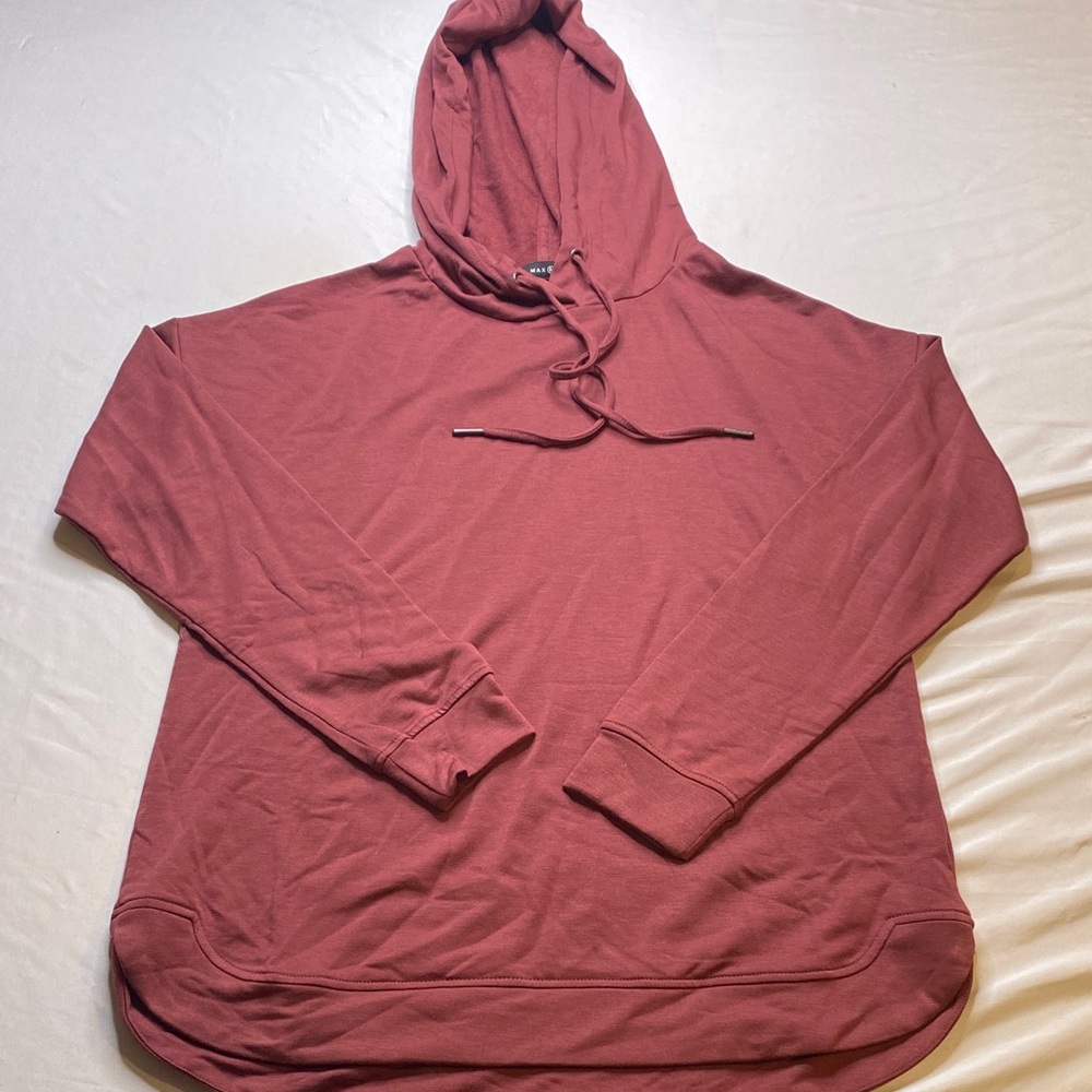 Max & Mia Women's Plum Colored‎ Hoodie-NWOT